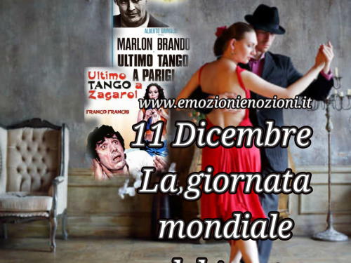 Tango: 11 Dicembre la giornata mondiale