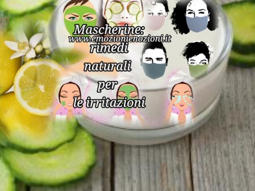 Mascherina: rimedi naturali per l’irritazione al viso