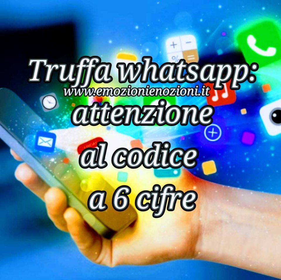Truffa whatsapp