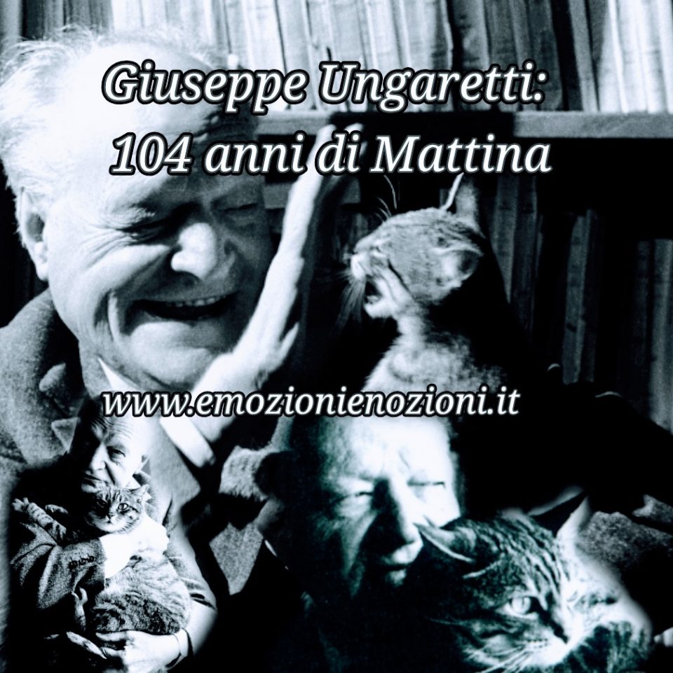 Giuseppe Ungaretti gatto