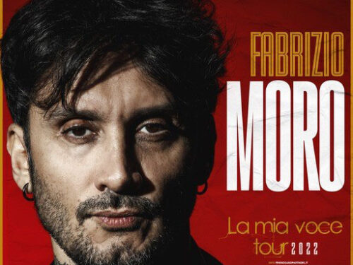 Fabrizio Moro, “La mia voce tour 2022”: le date ufficiali della tournée organizzata e prodotta da Friends & Partners