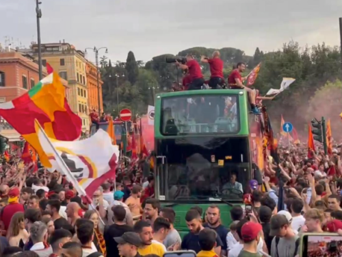 La Green Line Tours entra in campo per i festeggiamenti dell’AS Roma