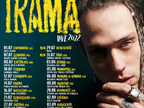 Due nuove date estive si aggiungono al tour di Irama