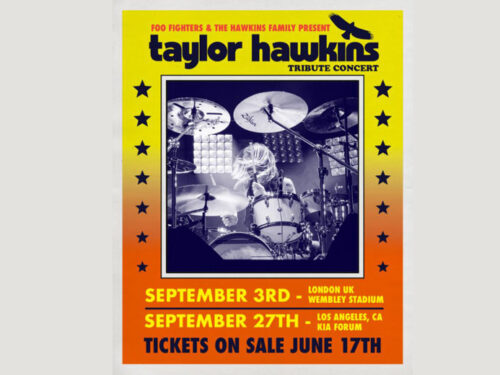 Foo Fighters annunciano “The Taylor Hawkins Tribute Concerts”