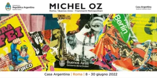 Michel Oz espone i suoi "Frammenti Metropolitani" all’Ambasciata Argentina di Roma