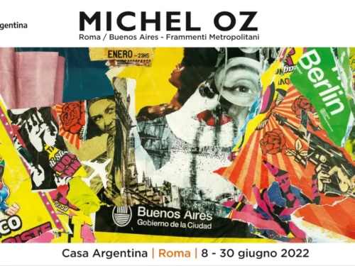 Michel Oz espone i suoi “Frammenti Metropolitani” all’Ambasciata Argentina di Roma