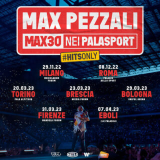 Max Pezzali annuncia "Max30" il tour nei palasport 2022/2023