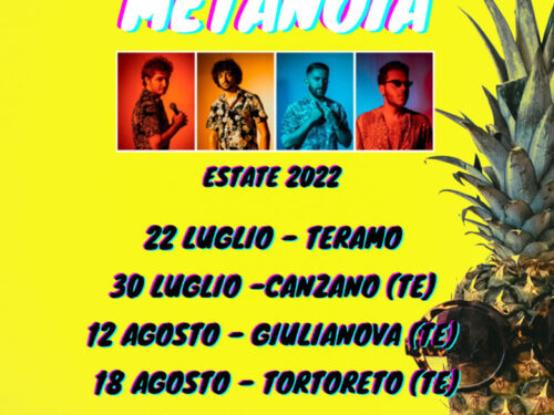 I Metanoia annunciano le prime date estive del tour