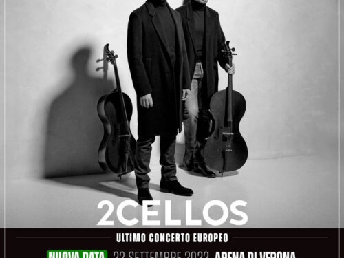 Il duo di violoncellisti croato/sloveno 2CELLOS arriva a Verona