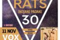 RATS “30 ANNI DI INDIANI PADANI” : UN CONCERTO UNICO L’11 NOVEMBRE AL VOX CLUB DI NONANTOLA (MO)