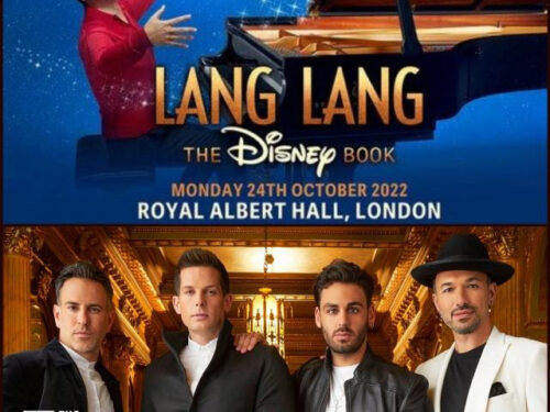 THE TENORS: ospiti del celebre pianista Lang Lang lunedì 24 ottobre alla Royal Albert Hall di Londra. Il video di “Miracle” supera le 100mila views nel giro di pochi giorni