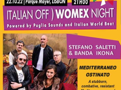 WOMEX 2022: STEFANO SALETTI & BANDA IKONA LIVE A LISBONA IL 22 OTTOBRE