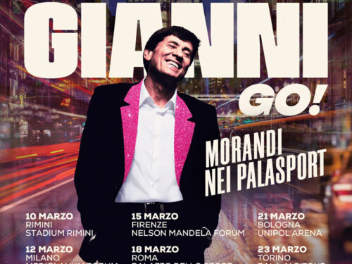 Gianni Morandi annuncia il tour “Go Gianni Go! nei palasport”