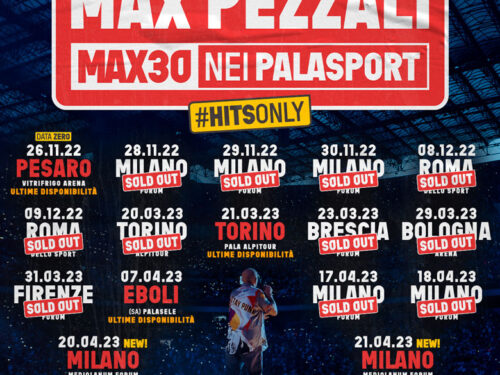 Max Pezzali: finita l’attesa per MAX30, il tour nei Palasport