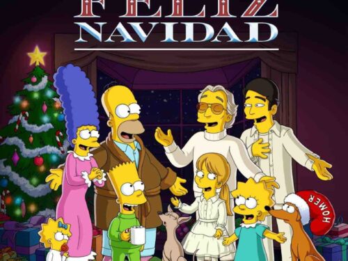 Disney+: la famiglia Bocelli è sempre più cult in America e per Natale diventa cartoon entrando nella serie animata più famosa al mondo, quella de I Simpson