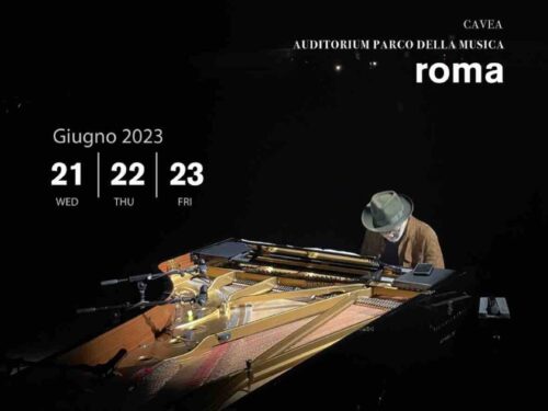 LUDOVICO EINAUDI – UNDERWATER TOUR – GIUGNO 2023 ROMA