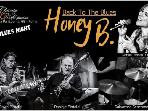 Sabato 7 dicembre 2022 Honey B. Back to the Blues in concerto al Charity Café