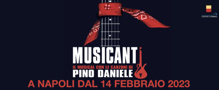 MUSICANTI, PRESENTATO IL MUSICAL CON LE CANZONI DI PINO DANIELE. DAL 14 FEBBRAIO AL TEATRO CILEA DI NAPOLI