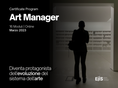 ‘EIIS – EUROPEAN INSTITUTE OF INNOVATION FOR SUSTAINABILITY PRESENTA IL CORSO ART MANAGER