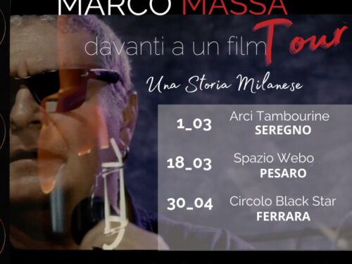 “DAVANTI A UN FILM”, IL NUOVO TOUR DEL CANTAUTORE MILANESE MARCO MASSA