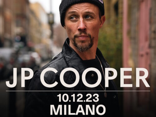 JP COOPER torna a Milano per un’esclusiva data italiana