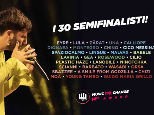 Music For Change 14ma edizione: svelati i nomi dei 30 semifinalisti 