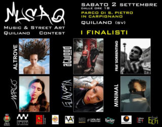 MUSAQ: ecco i finalisti che si esibiranno il 2 settembre a Quiliano (SV). Ospiti della serata i kuTso