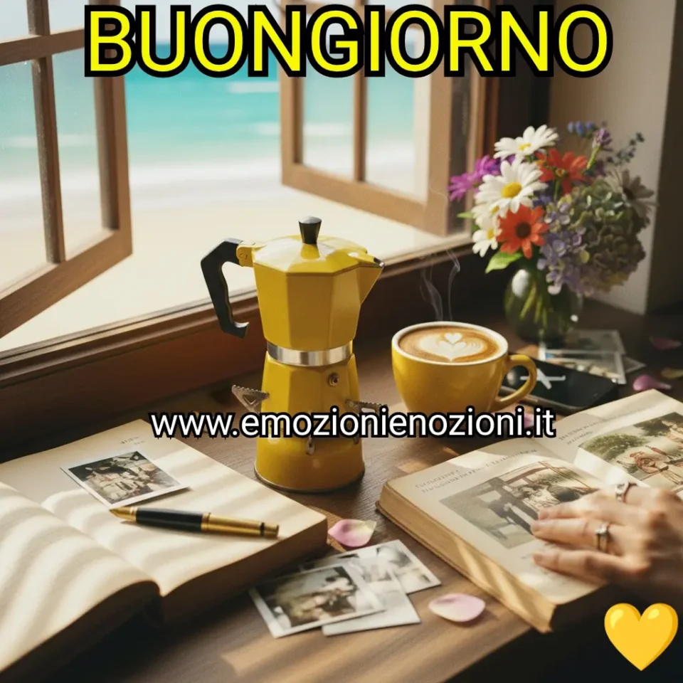 Buon lunedì 16 febbraio 2026 immagini buongiorno nuove caffè
