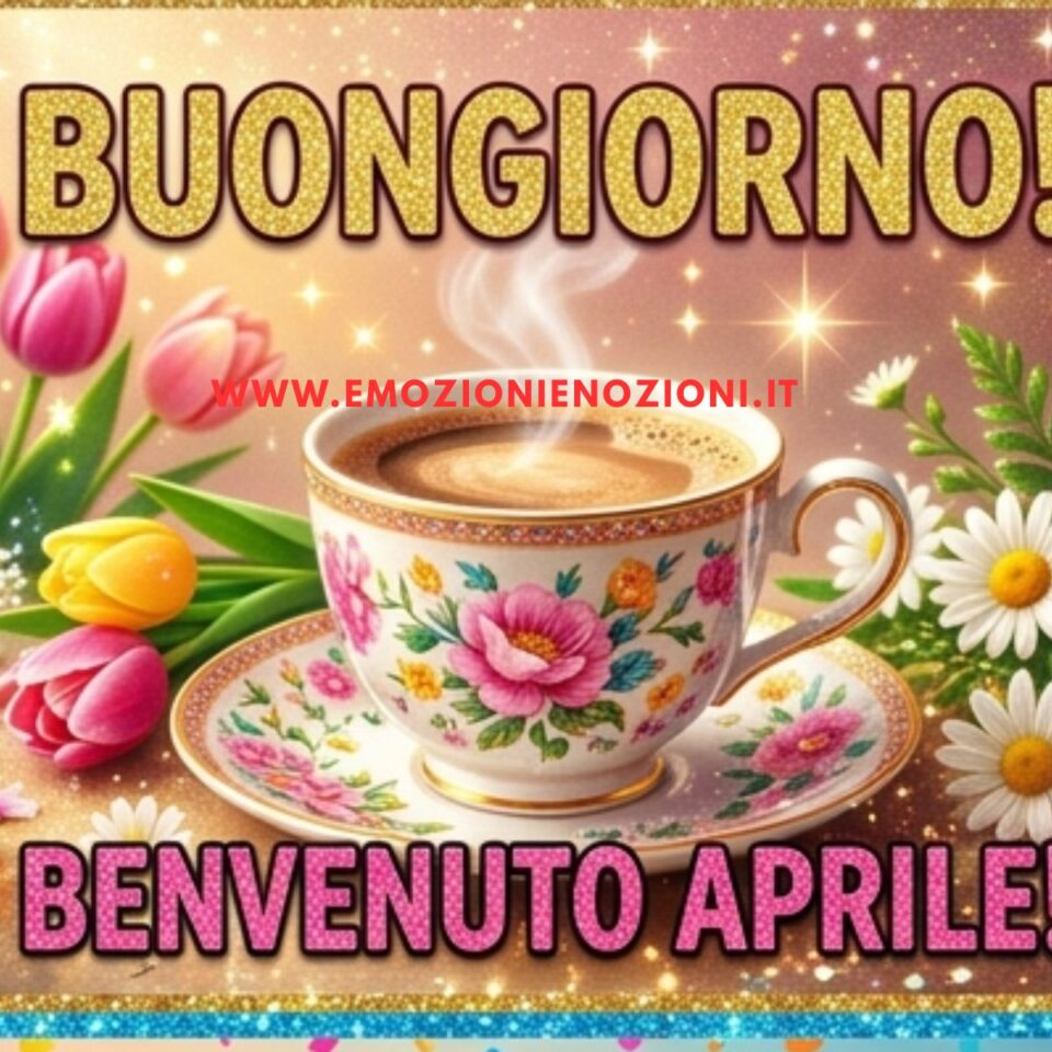 Buon Mercoledì 1 Aprile 2026